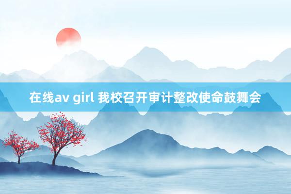 在线av girl 我校召开审计整改使命鼓舞会