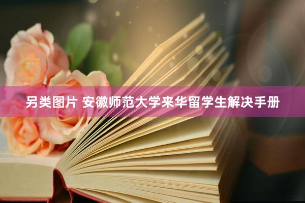 另类图片 安徽师范大学来华留学生解决手册